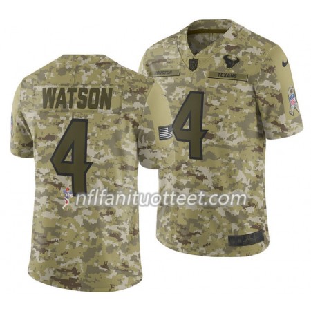 Miesten Houston Texans NFL Pelipaita DeShaun Watson 4 Nike Salute To Service
